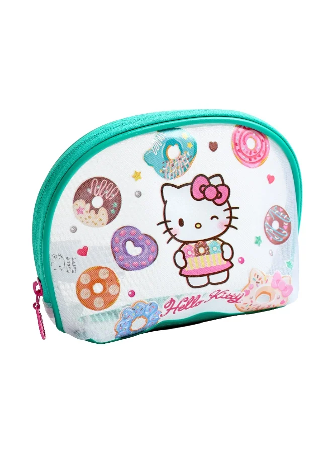 Sanrio  Sanrio Hello Kitty Mesh Shell Makeup Bag for Women | Best Price UAE